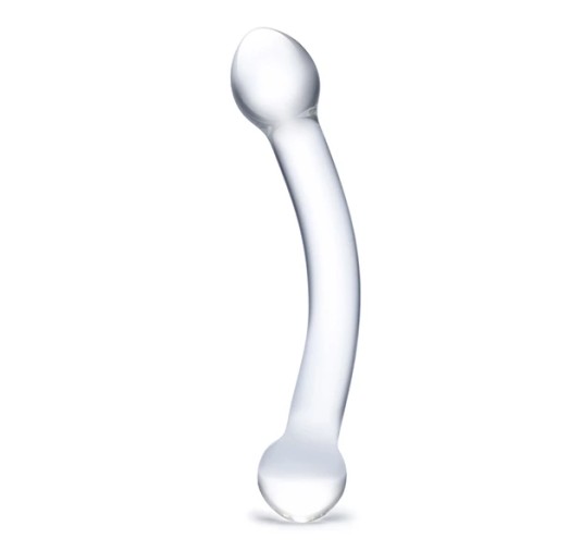 Szklane dildo - Glas Curved G-Spot Stimulator